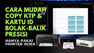 Cara Mudah Copy KTP & Kartu ID Bolak-Balik Presisi 1 Lembar A4 (Aplikasi AG COPY CARD) screenshot 3