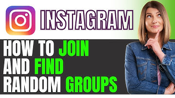 How To FIND and JOIN RANDOM INSTAGRAM GROUPS