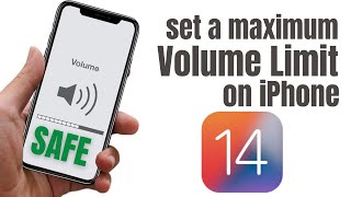 How to set a maximum volume limit on iPhone | iOS 14 screenshot 5