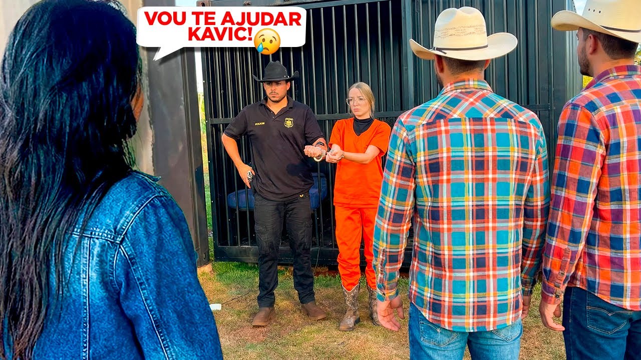 KAVIC FOI PRESA PELO DELEGADO E VOU AJUDAR ELA 😢