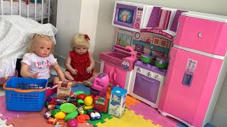 Comprinhas Para A Cozinha Das Minhas Bebês Reborn Muitas Comidinhas E Panelinhas Gabi Reborn