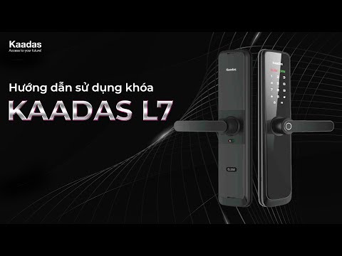 KHOÁ CỬA VÂN TAY KAADAS L7 hqdefault
