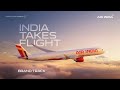 India takes flight  air indias brand track