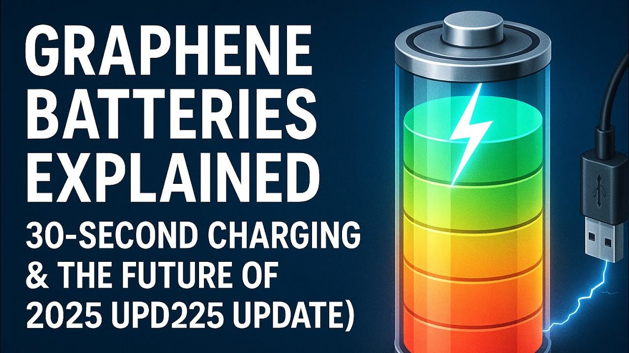 "Graphene Batteries : 30-Second Charging & the Future of Power " # ...