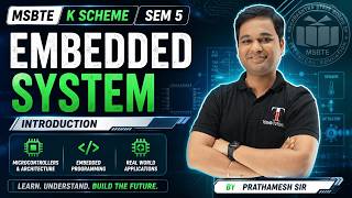 Embedded System |  Diploma SEM V Complete Course | ESY | MSBTE | Toshib Tutorial's
