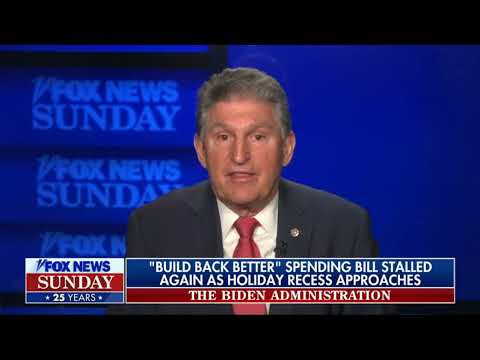 Joe Manchin drops Christmas bomb on Democrats, says he will not support Biden's Build Back Better Act