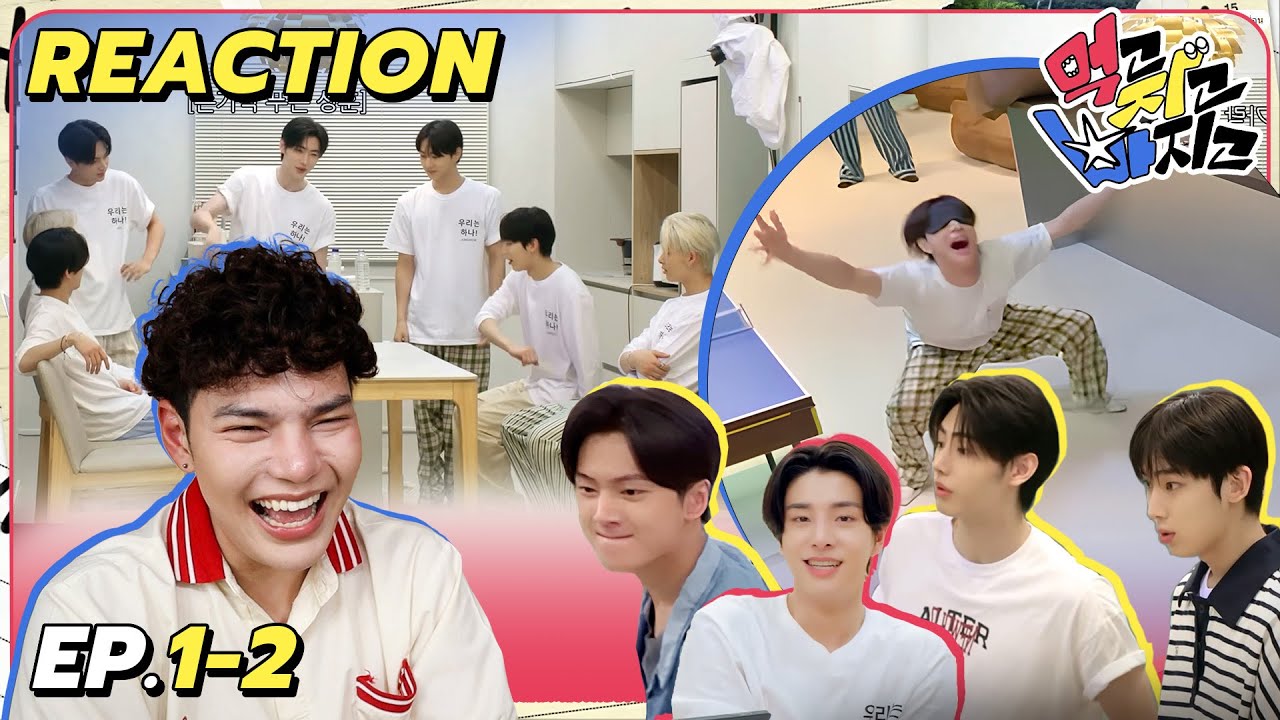 Reaction - Eat Sleep EN Dive [EP.0-2] | ENHYPEN | กิน นอน อร่อยฟินเลยล่ะ🤭 | SiiWARU
