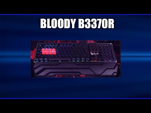 Игровая клавиатура Bloody B3370R