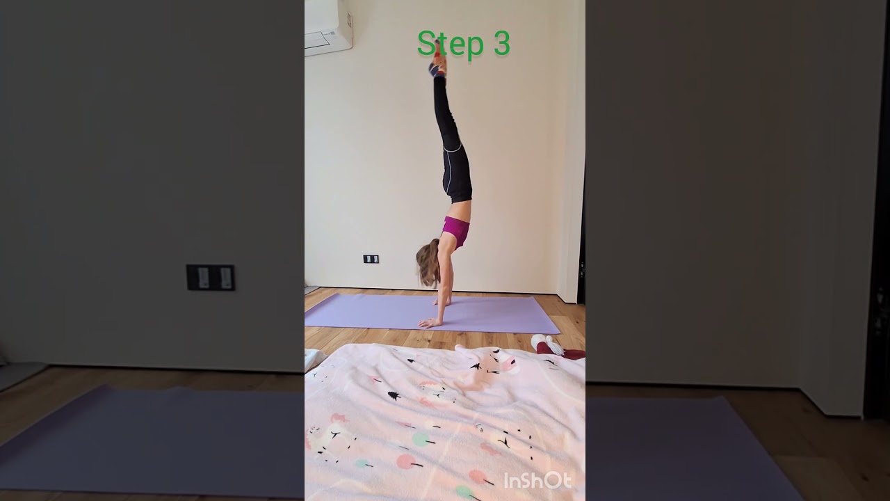 how to do a handstand roll down 🤍