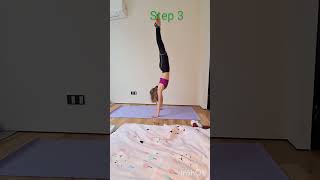 how to do a handstand roll down 🤍