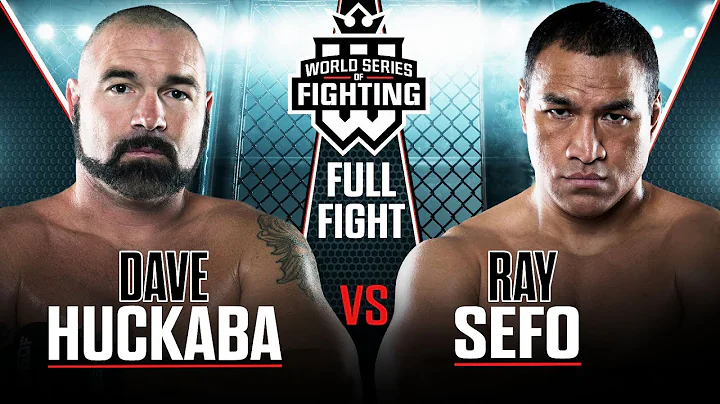 Dave Huckaba vs Ray Sefo | WSOF 4, 2013