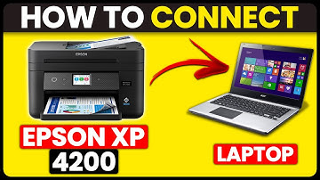How To Connect Epson XP 4200 To Laptop (How To Setup Epson XP 4200 With Laptop)