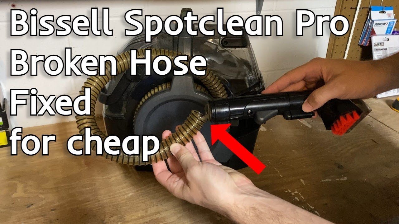How to Replace Bissell Spotclean Pro Hose 