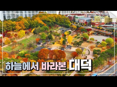 [하늘에서 바라본 대덕 | 단풍이 아름다운 대덕구]
