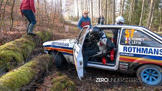 South Belgian Rally 2023 | crash, wild Porsches &amp; pure sound | 4K