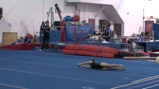 Nadia's Floor Routine 2011-1-29