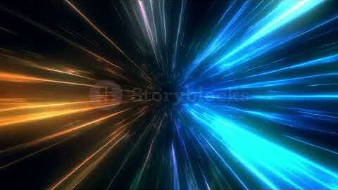 videoblocks traveling at faster than light speed into a portal or time vortex animated abstract simu
