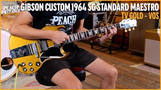 Gibson Custom 1964 SG Standard Maestro | TV Gold - VOS