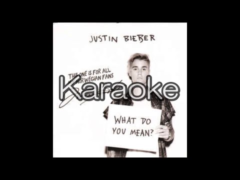 【Justin Bieber】【What Do You Mean】【karaoke】【カラオケ】【off vocal」