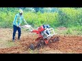 Heavy Duty Power Weeder Cultivation Kama 9hp Diesel Engine