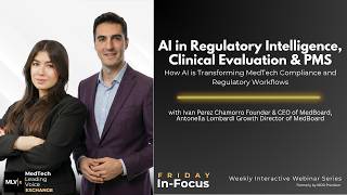 AI in Regulatory Intelligence, Clinical Evaluation & PMS