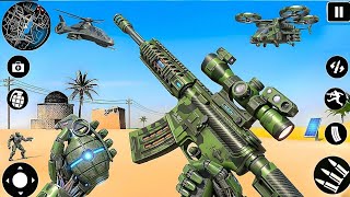 FPS Robot Shooter Strike Anti-Terrorist Shooting Android GamePlay  screenshot 5