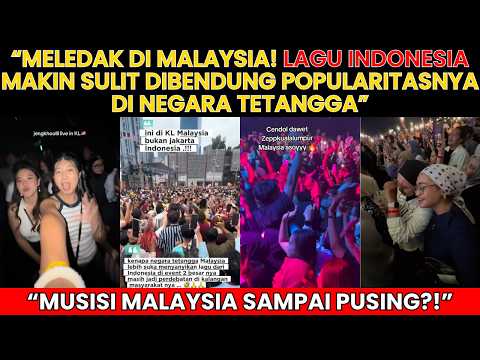 SHOCK! Malaysia Ramai Ramai Putar Lagu Indonesia, Ada Apa?!