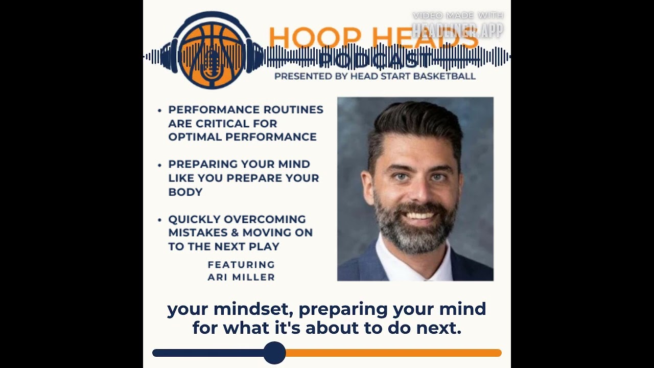 Ari Miller - The Value of Pre-Performance Routines #podcast  #basketballcoach