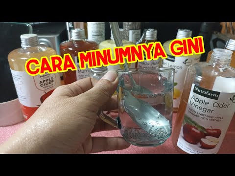 Cara Minum Cuka