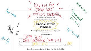 [NEW] June 2024 Physics Regents Review (Part B-2 #51-65)