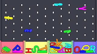 Softbody Alphabet Slide 15 | A to Z | Softbody Simulation | YOU28 screenshot 4