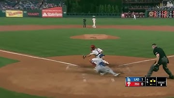Trea Turner Insane Slide  🤯