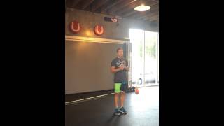 Dan Wells - 2015 OC THROWDOWN Qualifier WOD 1