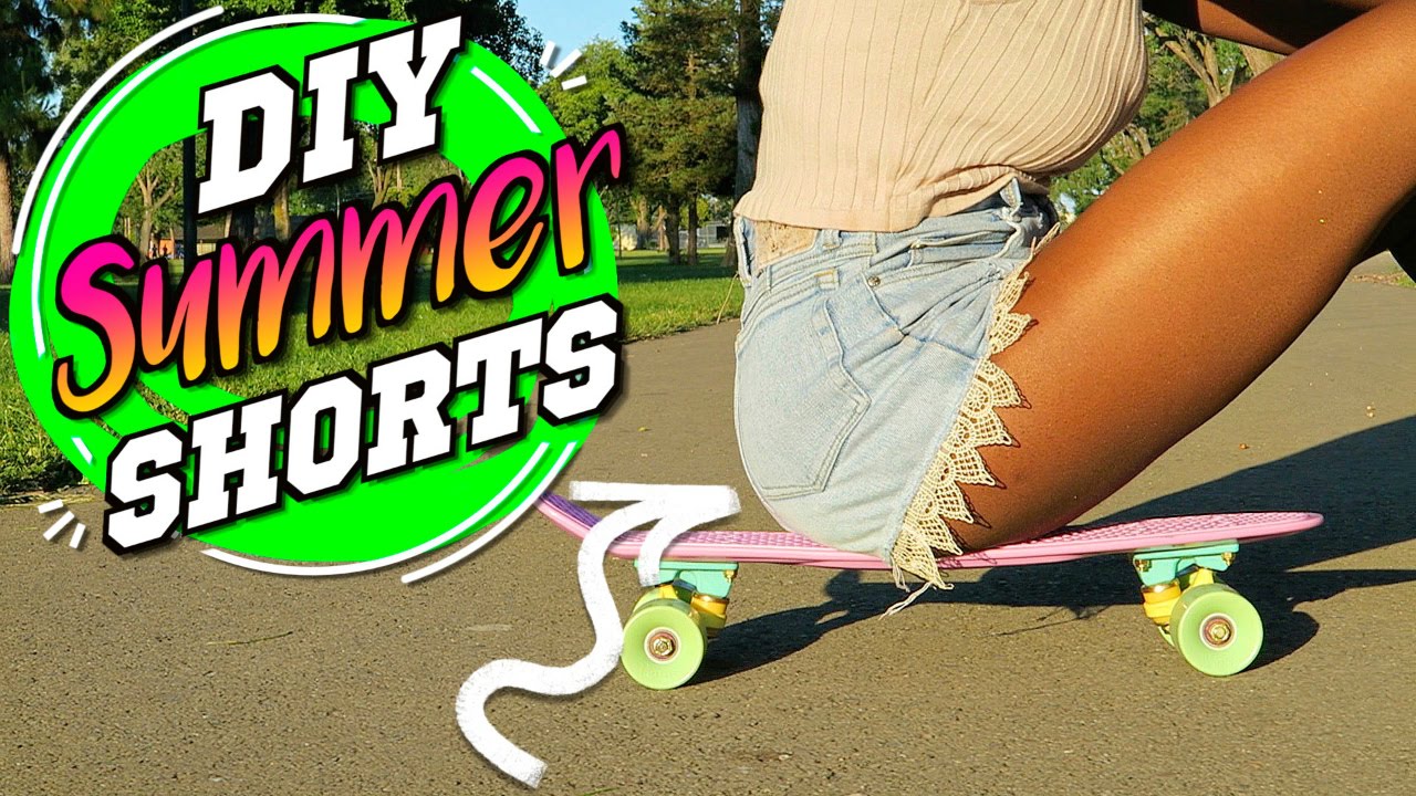 DIY Cut Off Shorts 3 ways! Summer Shorts YOU NEED!