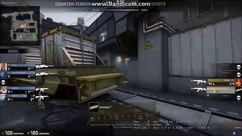 CS:GO ESEA 1V4 CLUTCH