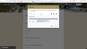 Embed Google Form in PowerSchool Learning