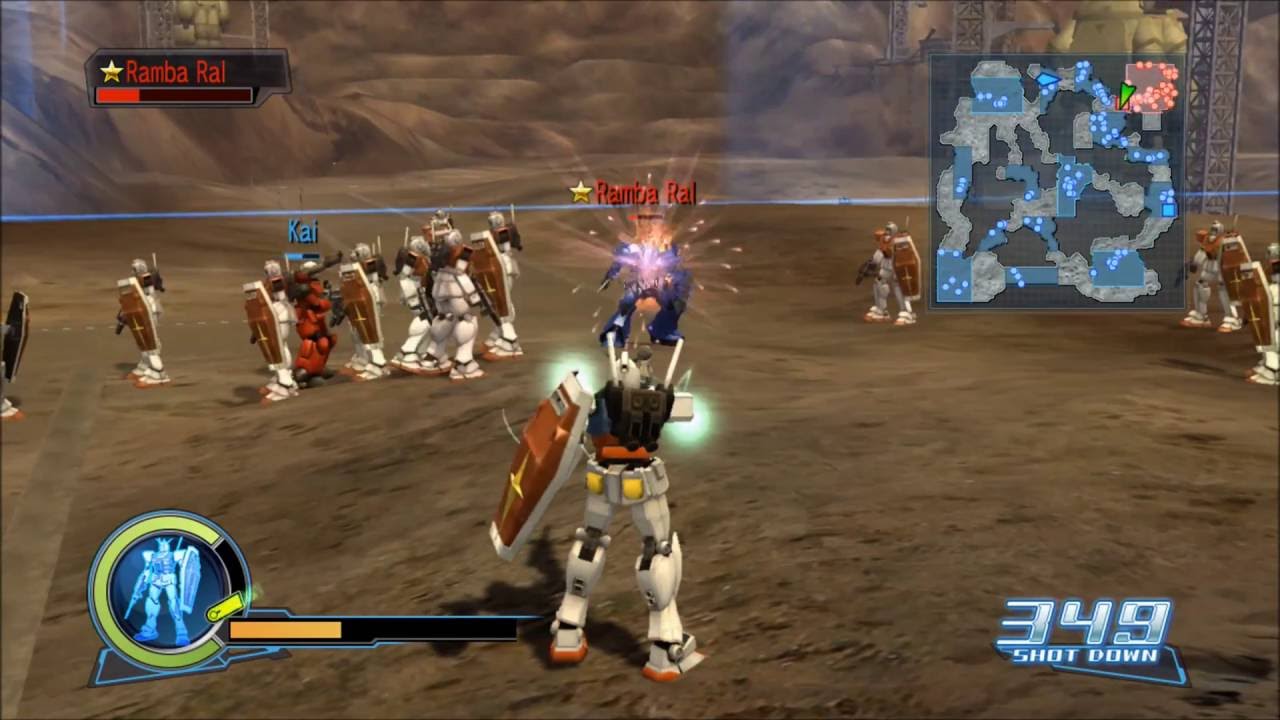 dynasty warriors gundam xbox 360