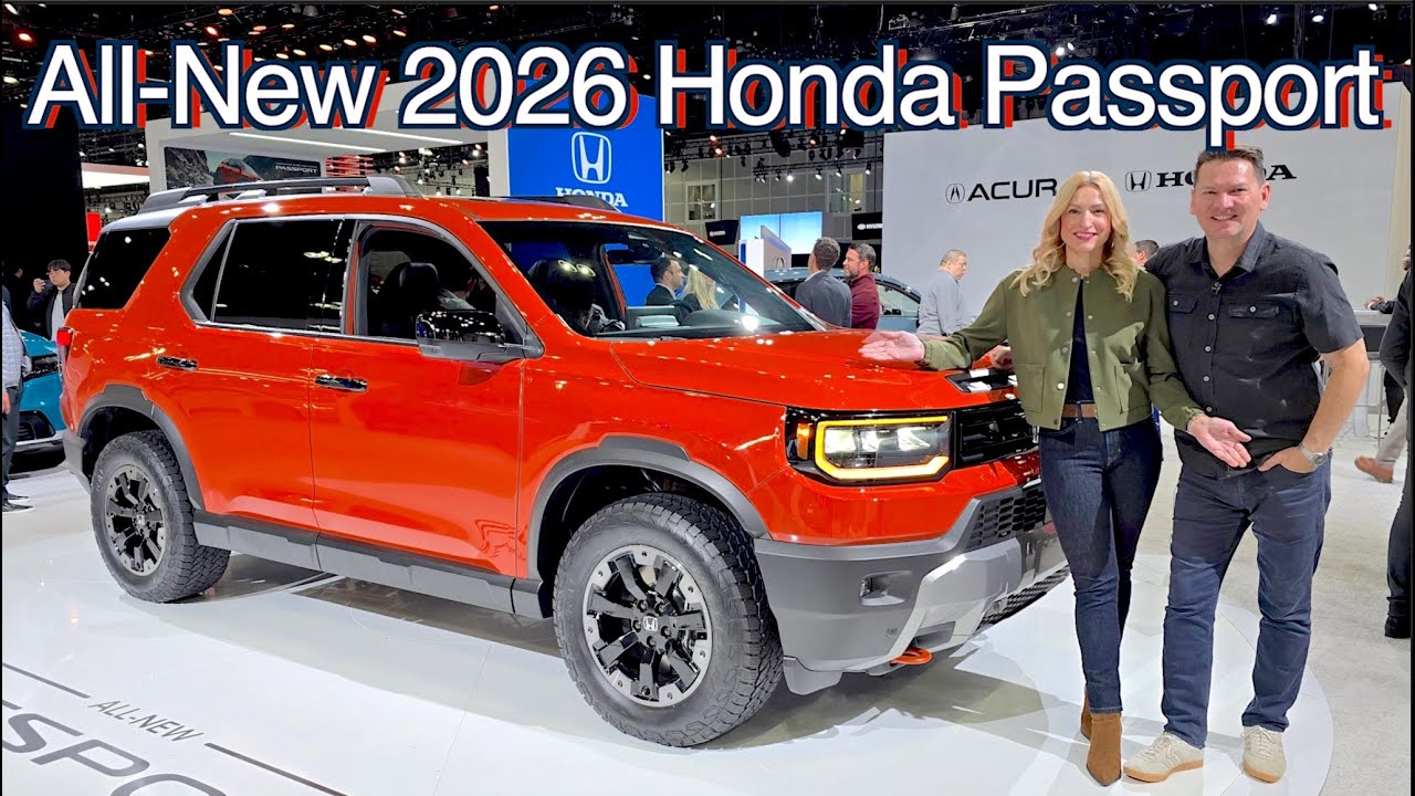 All-New 2026 Honda Passport first look // More than just looks now ...