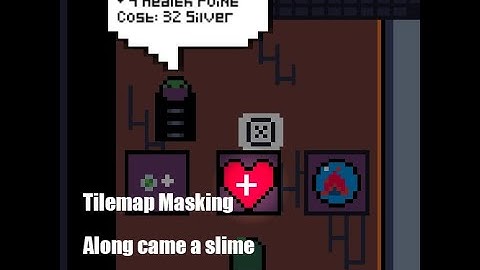 Unity3d Tilemap Masking for City Shop | Along came a Slime Devlog #5