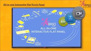 Interactive Flat Banel By Brio Touch