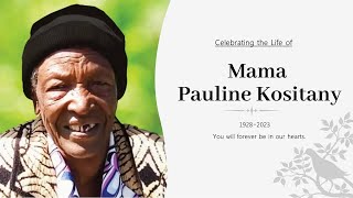 CELEBRATING THE LIFE OF PAULINE KOSITANY