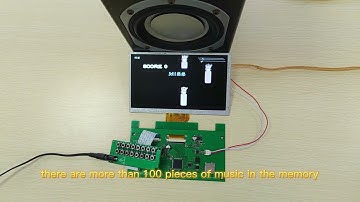 Electronic organ by DWIN T5L Asic