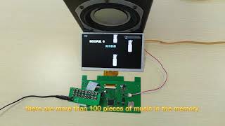 Electronic organ by DWIN T5L Asic