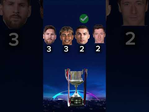 Messi Vs Lamine Yamal Vs Ronaldo Vs Lewandowski/ Comparison.the beast player #viralvideos #football