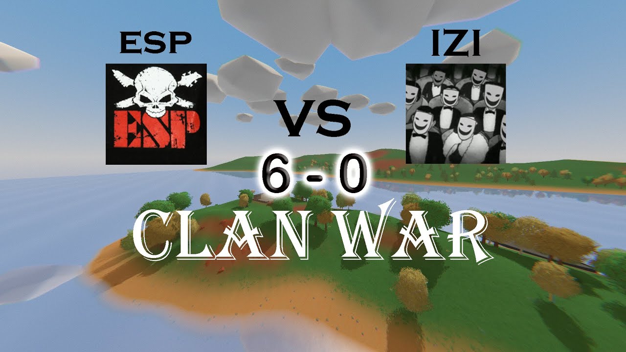 UNTURNED CLAN WAR #1(ESP VS IZI)