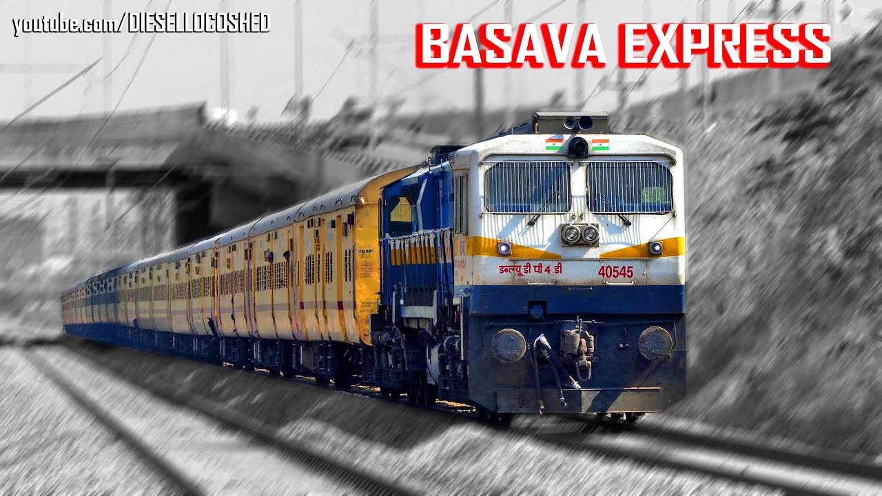 WDP 4D - BASAVA EXPRESS COVID 19 Special Train | Indian Railways