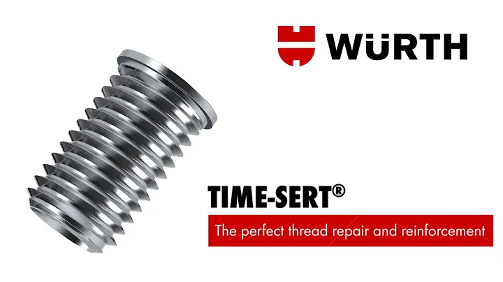 Time-Sert® - Perfect Replacement of Damaged Threads!