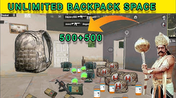 Backpack Management Bgmi | Bgmi Tips And Tricks In Hindi | Bgmi Bag Space | BGMI LAG PROBLEM FIX