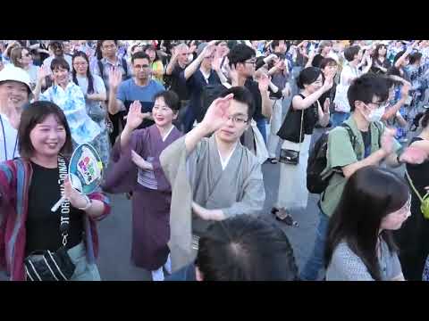 東京音頭　2024年第2回奥浅草盆踊り大会13　隅田公園山谷堀広場　東京都台東区　下町台東盆踊り協議会　浅草たいこばん