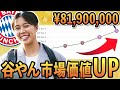 谷川萌々子の市場価値が45万ユーロを突破！これまでの推移なども一緒にチェックしよう